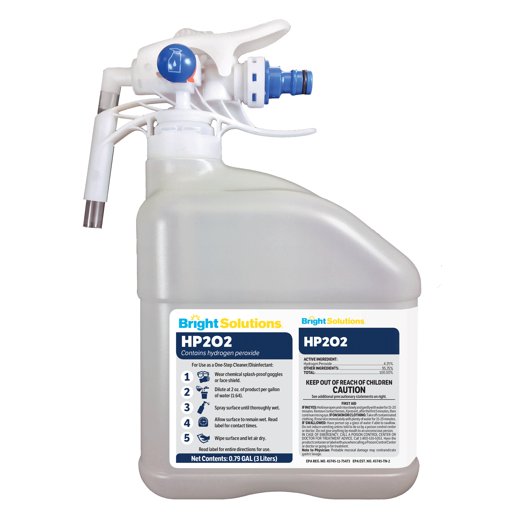 2/3L EDS HP202 Germicidal Cleaner
