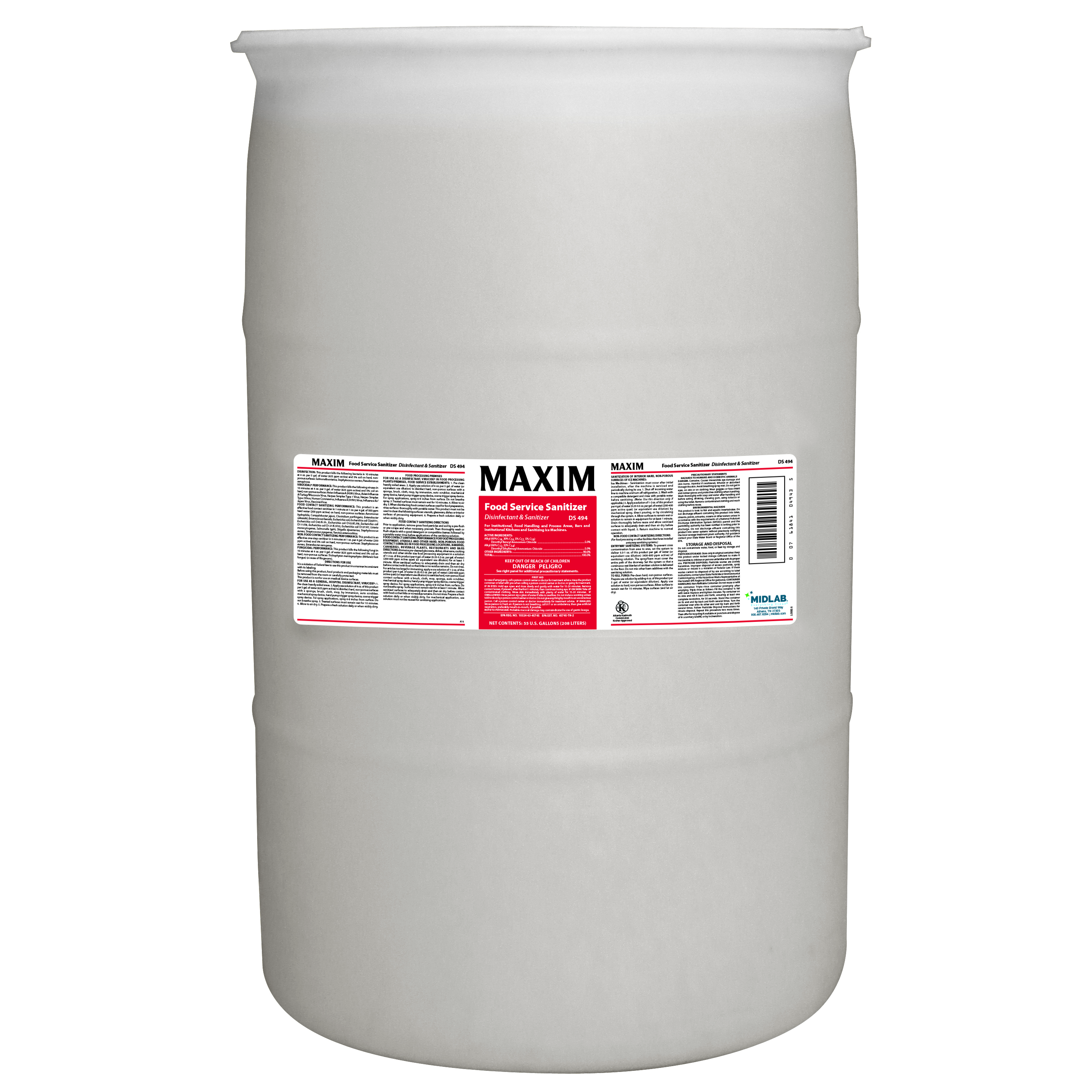 55G Food Service Sanitizer