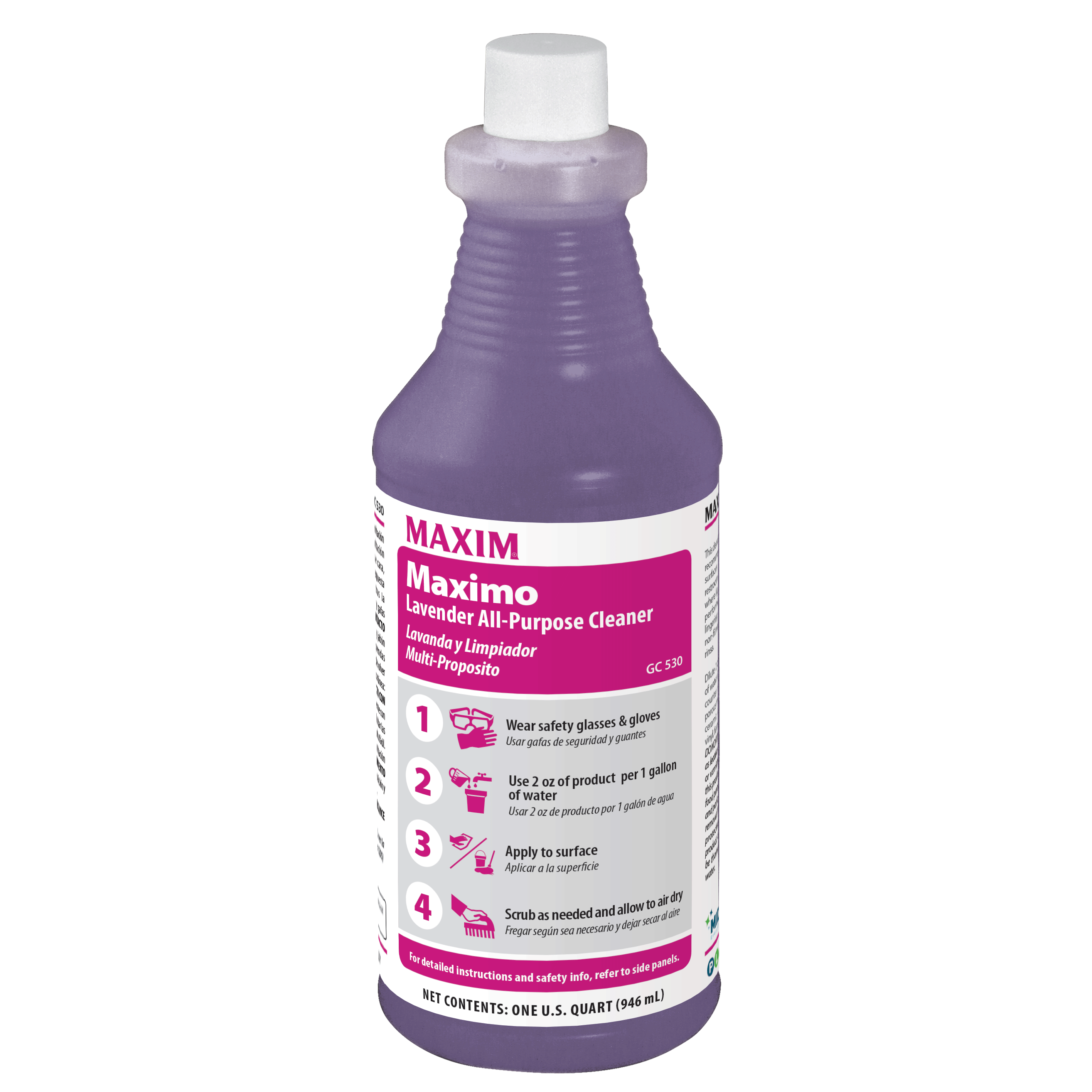 Maximo All-Purpose Cleaner, Lavender - 12/1q