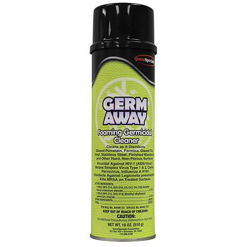 GERM AWAY Foaming Germicidal Disinfectant Cleaner