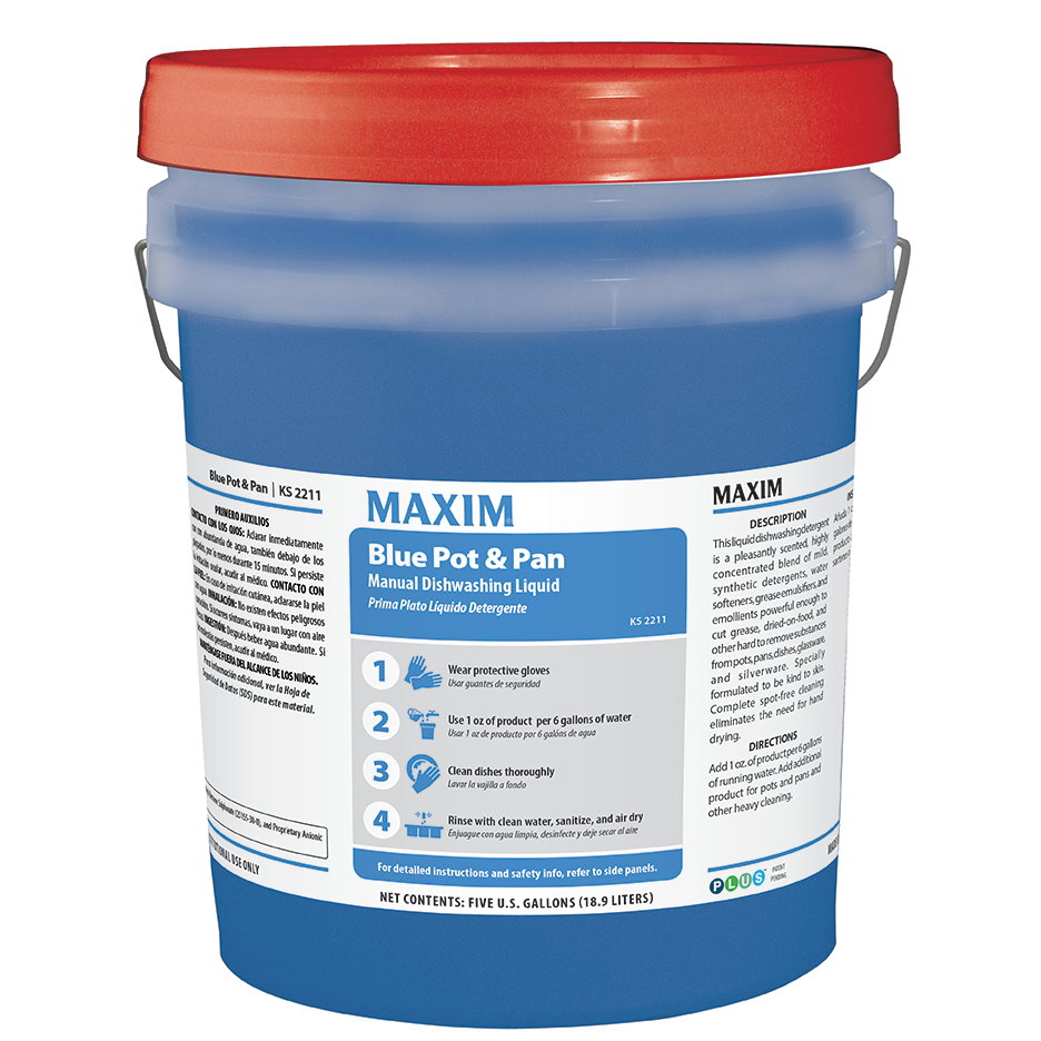 5G Blue Pot and Pan Detergent