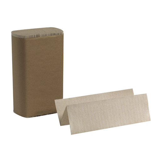 GP Pacific Blue Basic™ Brown Multifold Paper Towels, 16/250