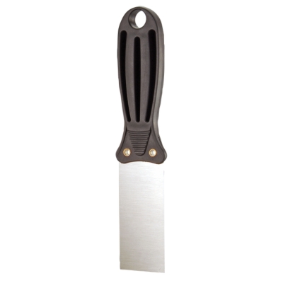Putty Knife 1.5" Rigid Blade, Black Handle