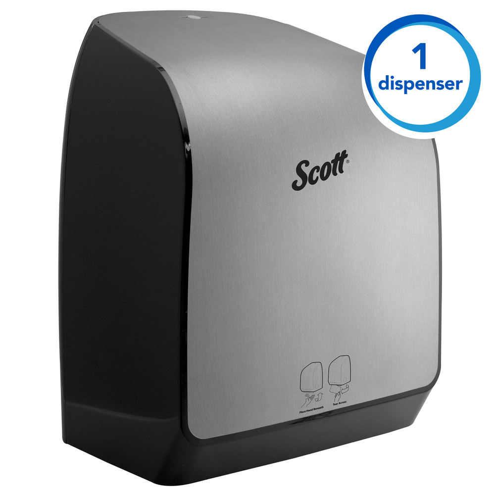Scott® Pro Faux SS Automatic Hard Roll Towel Dispenser