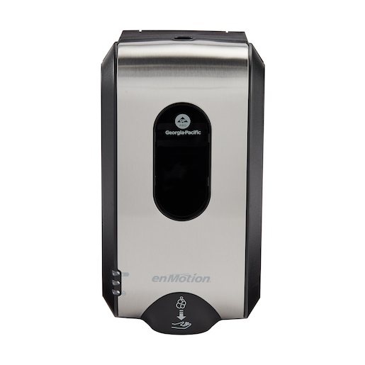 GP enMotion® Gen2 Automated Touchless Soap & Sanitizer Dispenser, Stainless Finish