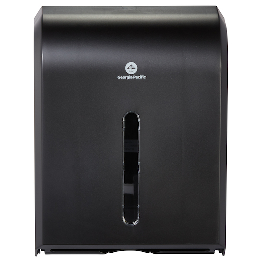 GP Pro™ Combi-Fold Universal Paper Towel Dispenser, Black