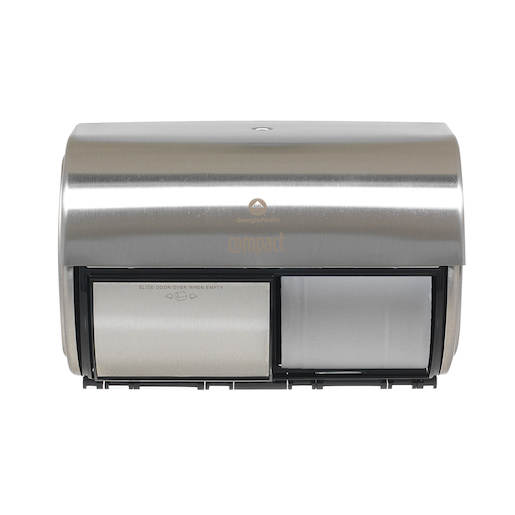 Compact® Side-by-Side Stainless Steel Double Roll Dispenser