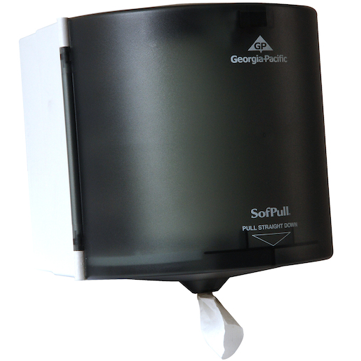 GP SofPull® Translucent Smoke High Capacity Centerpull Towel Dispenser