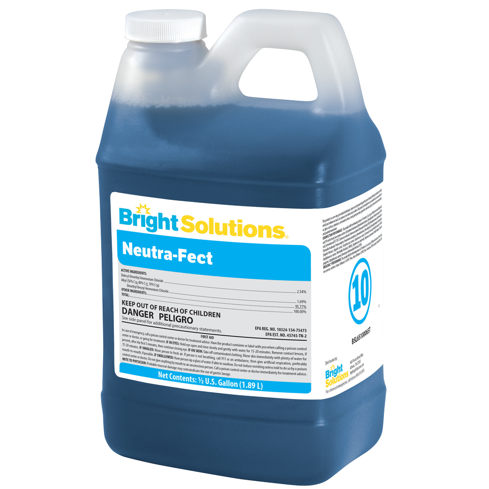 Bright Solutions CHEMCONTROL #10 Neutra-Fect Disinfectant - 4/64oz