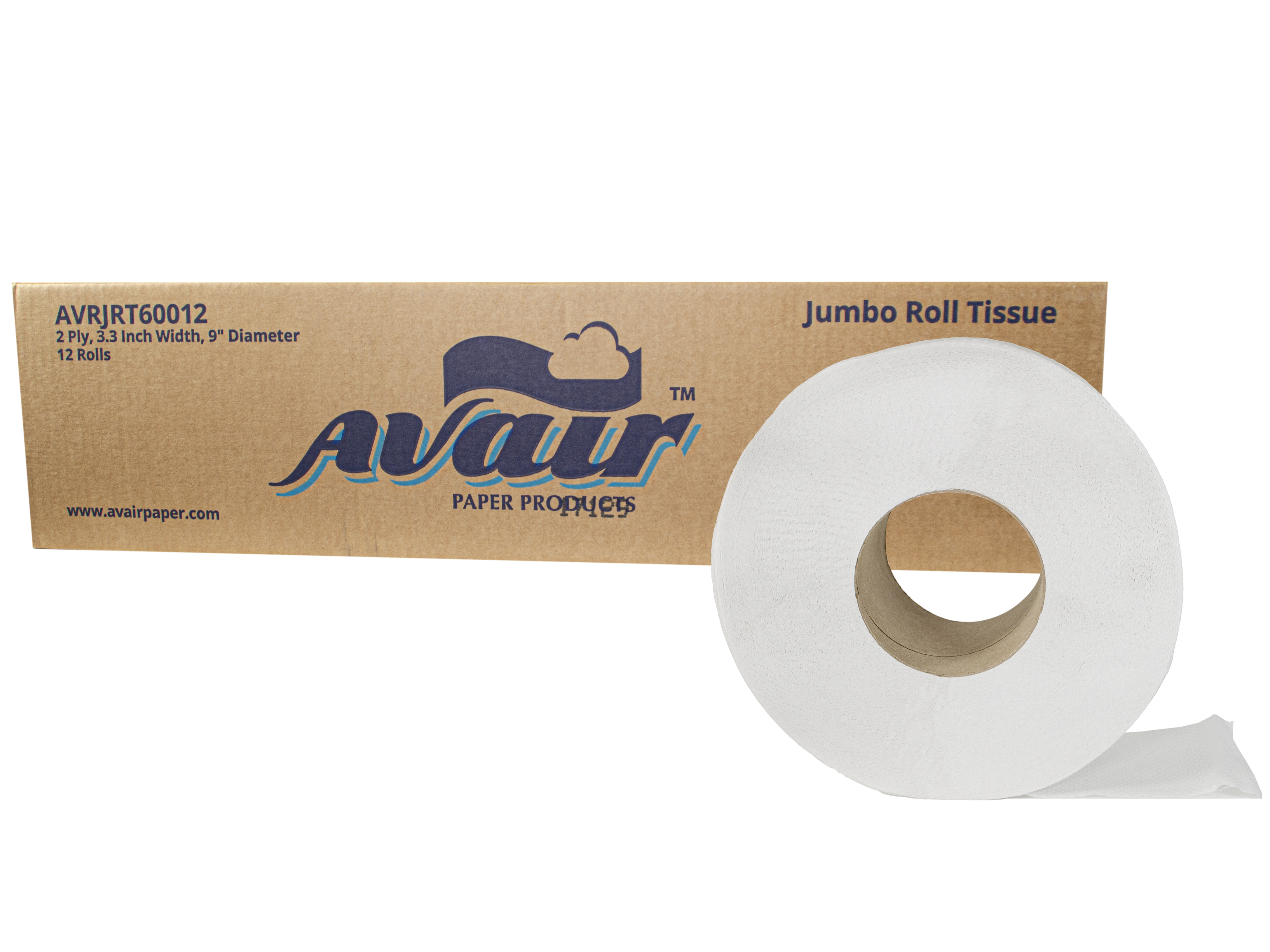 AVAIR JRT 2ply Toilet Tissue - 12/cs