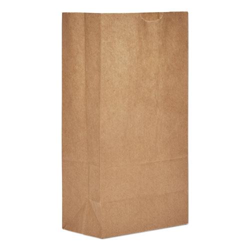 #5 HD Grocery Brown Paper Bags, Kraft, 500/bdl