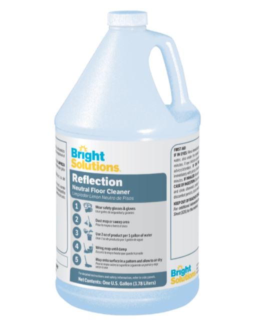 Bright Solutions Reflection Neutral Floor Cleaner - 4/1gl