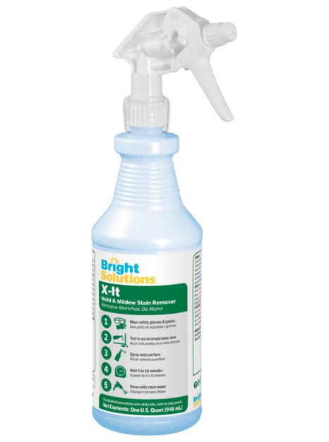 Bright Solutions X-It Mold & Mildew - Qt. 12/cs