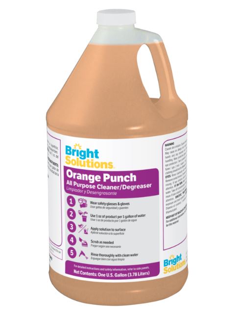 Bright Solutions™ Orange Punch Degreaser - 4/1gl