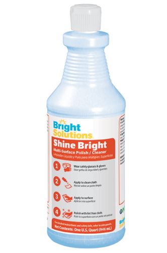 Bright Solutions Shine Bright Multi-Surface Polish - Qt.. 12/cs