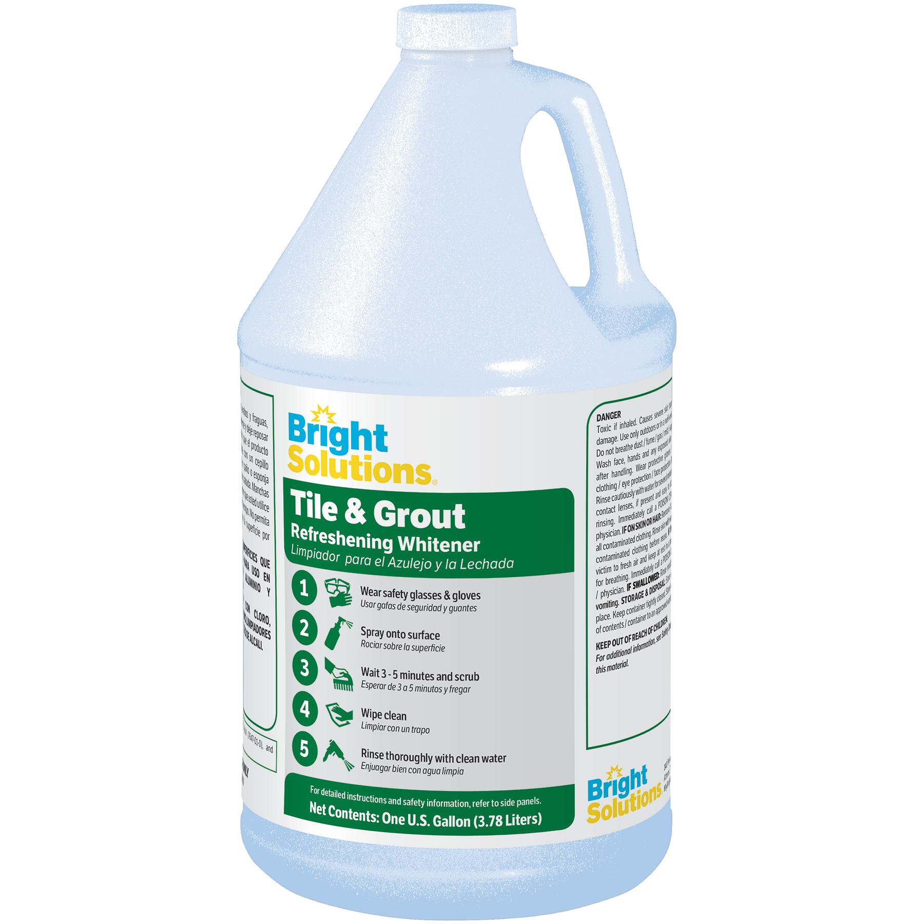 Bright Solutions Tile & Grout Refreshening Whitener - 4/1gl