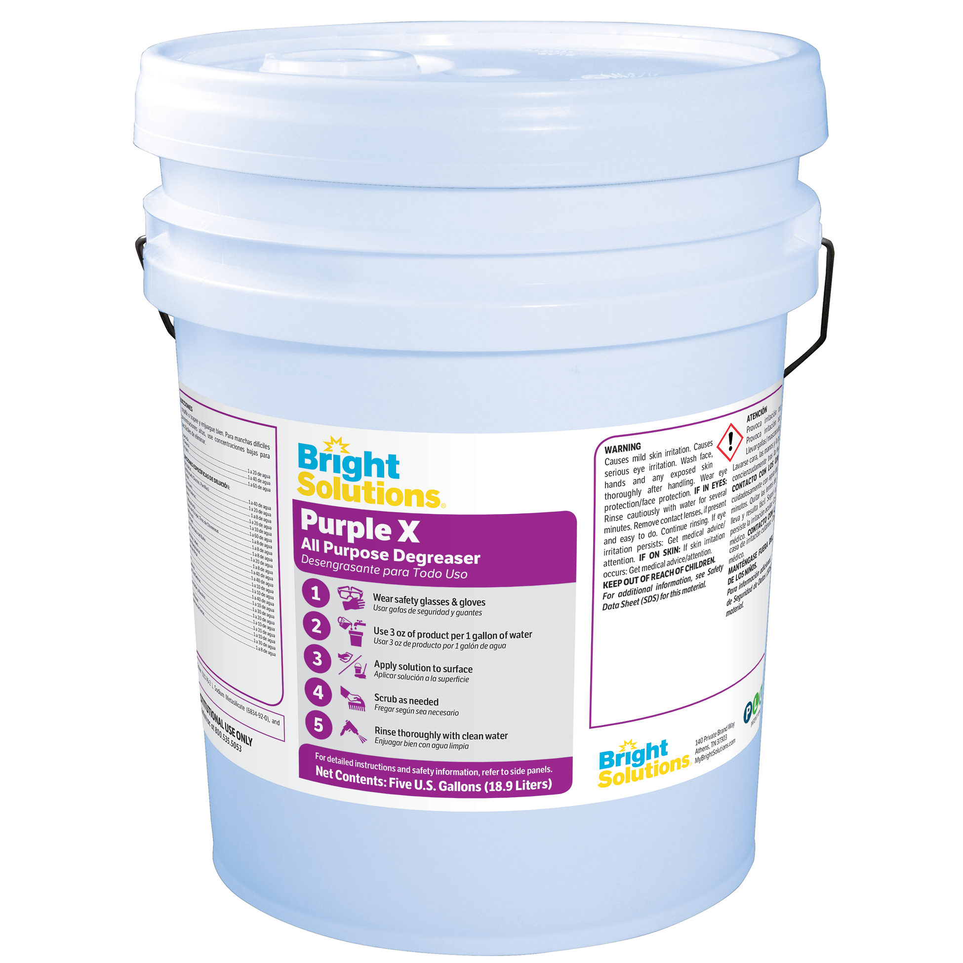Bright Solutions™ Purple X Degreaser - 5gl
