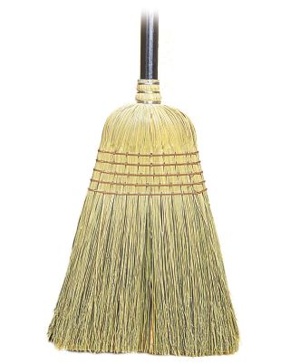 JANITOR S MIXED FIBER;CORN BROOM NAT HANDLE