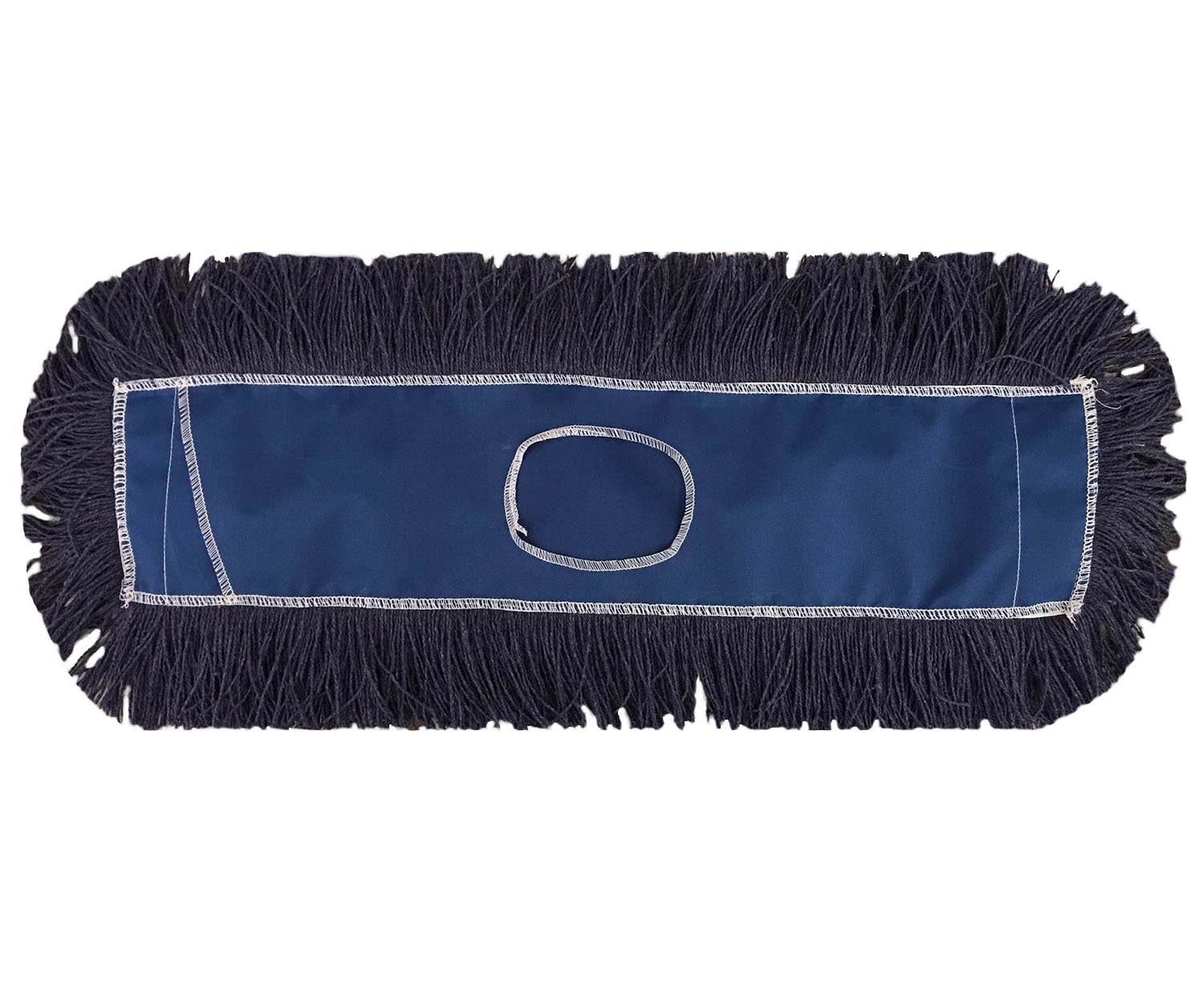 3/CS Deluxe Dust Mop, Blue 60x5, Slot pocket backing