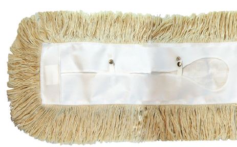 5X18 DUST MOP REFIL;4PLY COTTON SNAPS