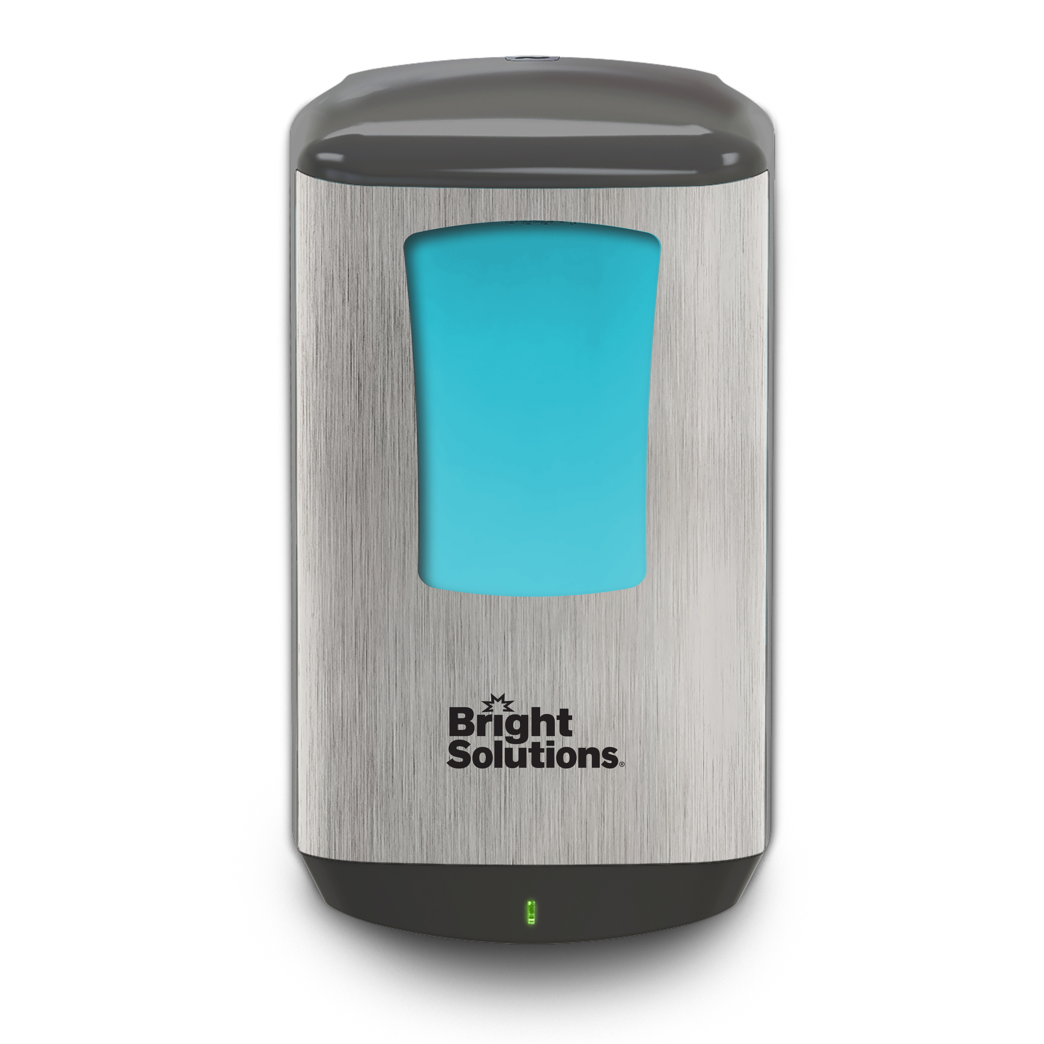1200ml Bright Solutions® CB6 Healthy Soap Automatic Dispenser, Brush Metallic/Black