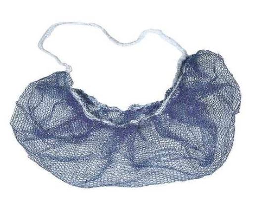 Beard Net Blue Honeycomb, 10/100