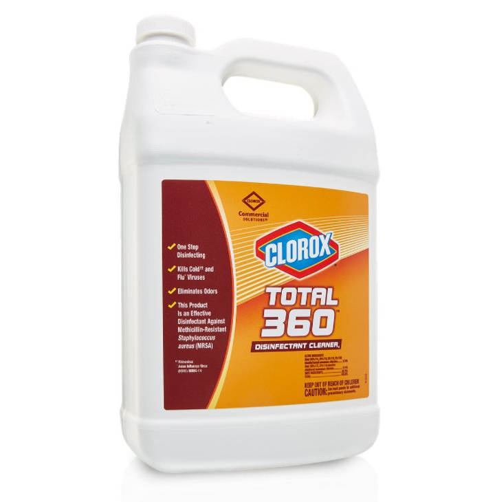 4/128oz Clorox Total 360;Disinfectant Cleaner