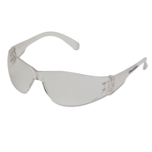 12/bx Safety Glasses Scratch-Resistant, clear
