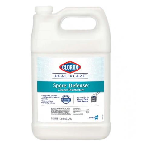4/128oz Spore Defense Cleaner Disinfectant