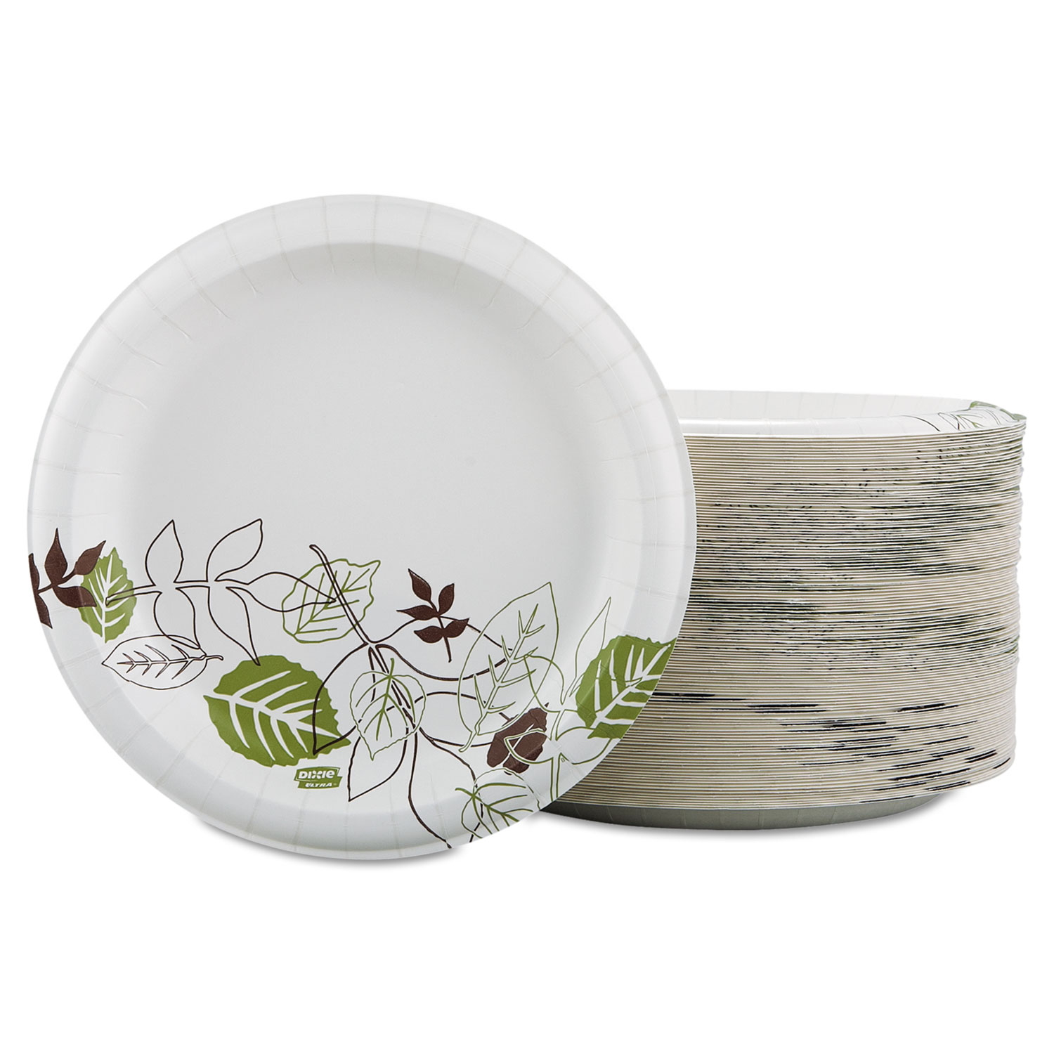 Dixie Soak Proof Heavyweight Paper Plates 8 1/2", 500/CS