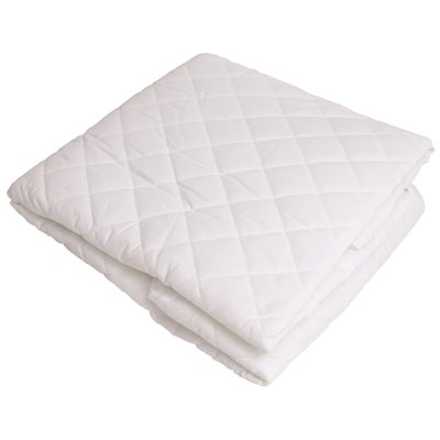 60x80x14 Queen Quilted Mattress Pads, Fitted