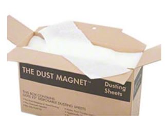 pre-cut dust magnet sheets