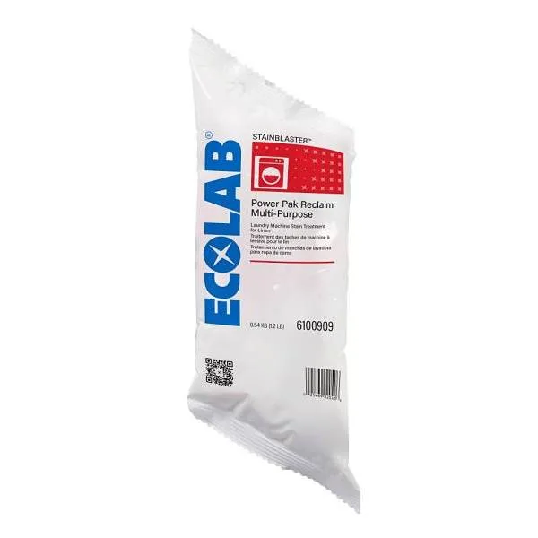 Ecolab[R] Stain Blaster Power Pak 1 NP - 1.5 lb.. 12/cs