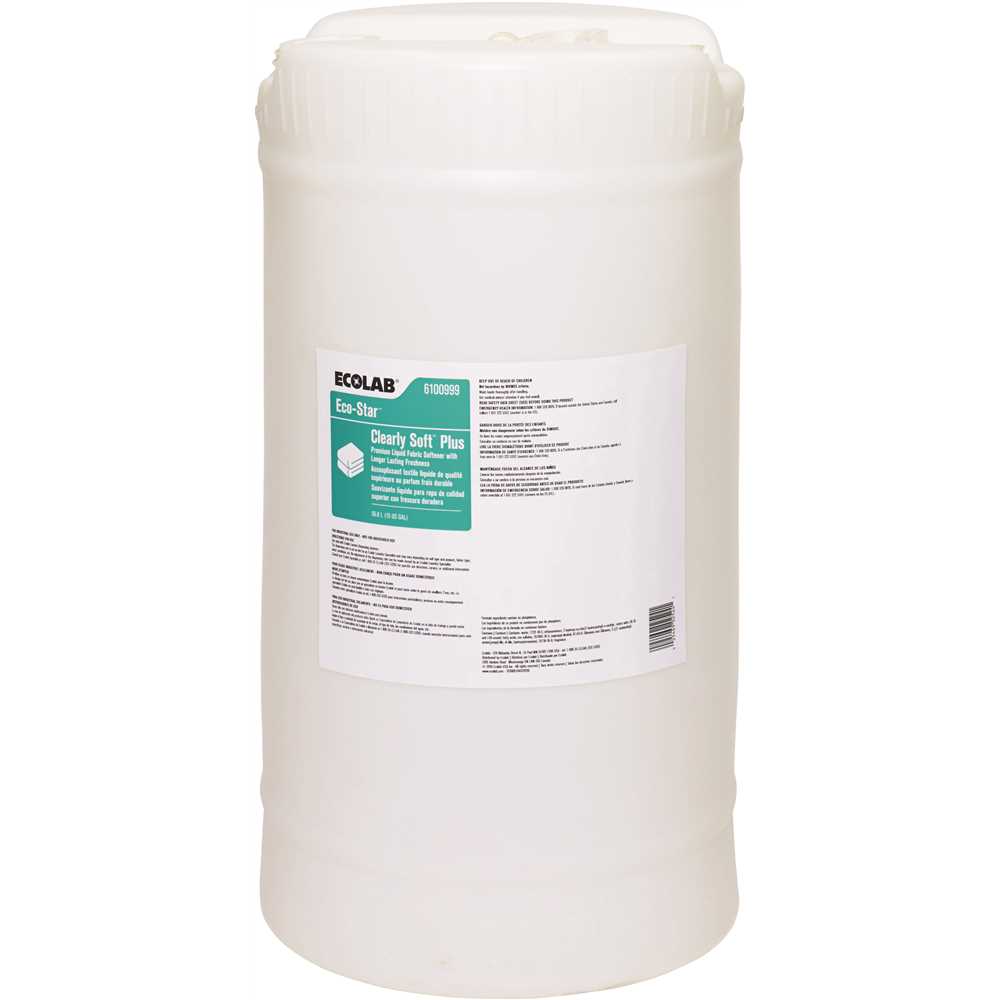 15Gal Drum TS Clearly Soft Plus Fabric Softener