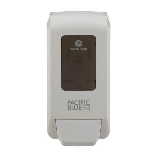 Pacific Blue Ultra™ Manual Soap & Sanitizer Dispenser-White