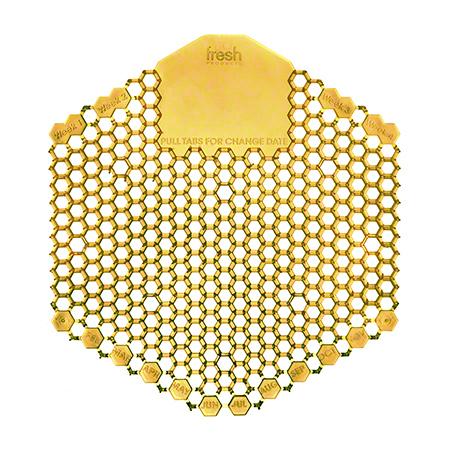 60/CS Wave Urinal Screen - Summer Sunshine