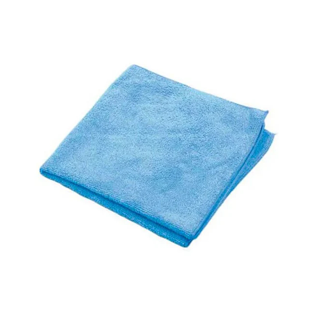 Blue General Cleaning Microfiber Rags (16" x 16")