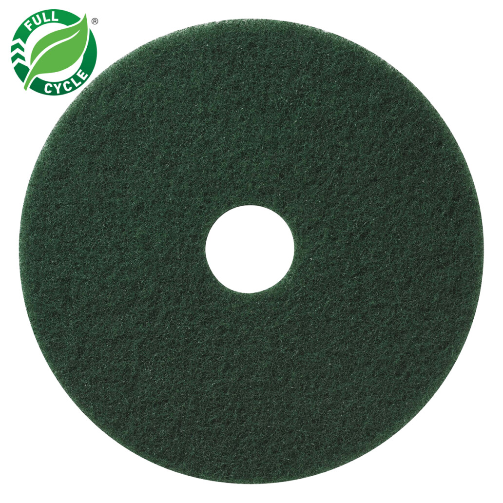 5/19" Green Scrubbing Floor Pad