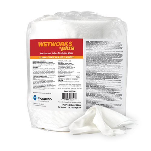 Pre-Saturated Surface Disinfecting Wipe Kit