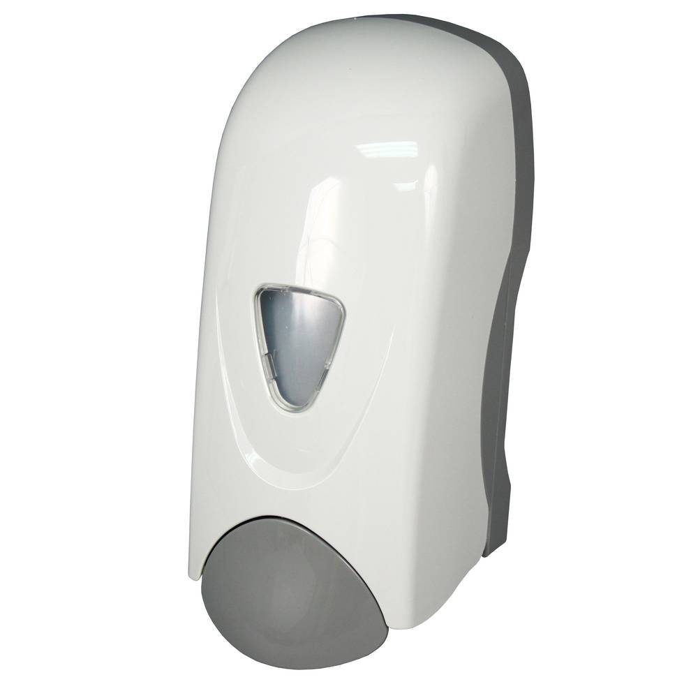 Bulk Lotion Soap Dispenser, White/Gray w/key lock