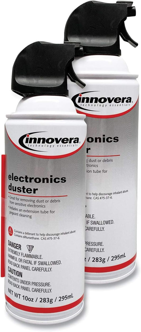 2/Pk Innovera Compressed Air Duster