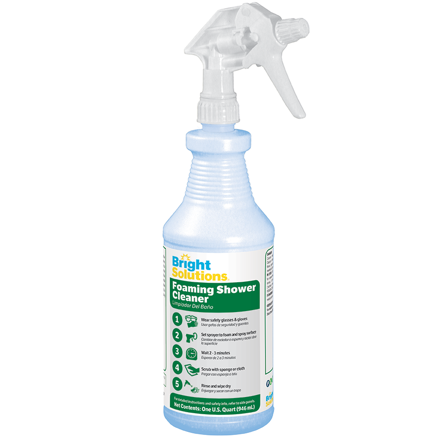 12/1qt Bright Solutions® Foaming Shower Cleaner