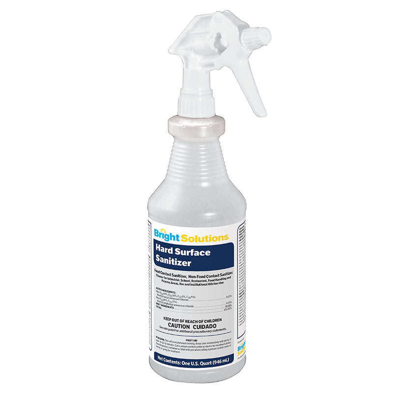 Bright Solutions™ Hard Surface Sanitizer - 12/qt
