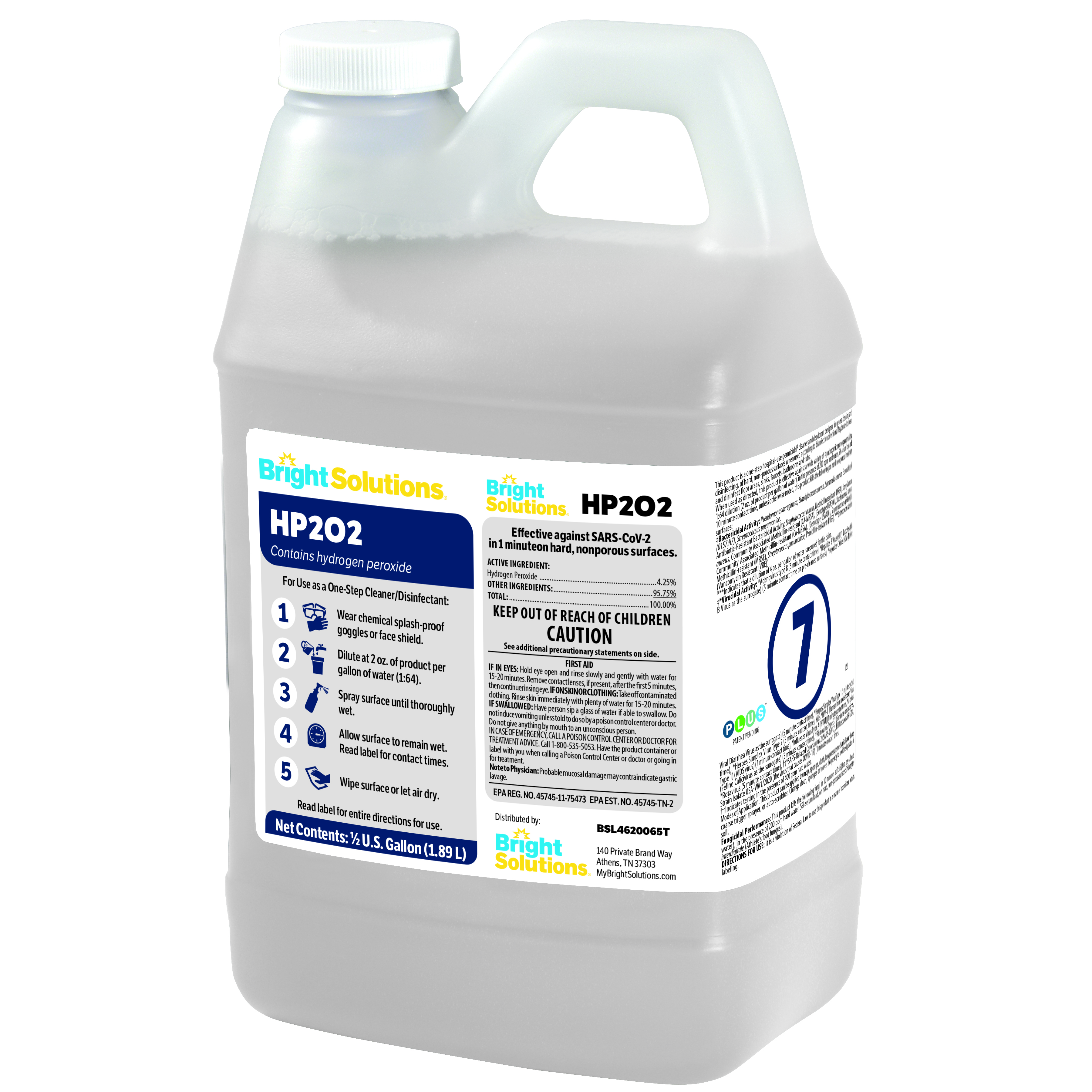HP202 One-Step Disinfectant Cleaner and Deodorizer