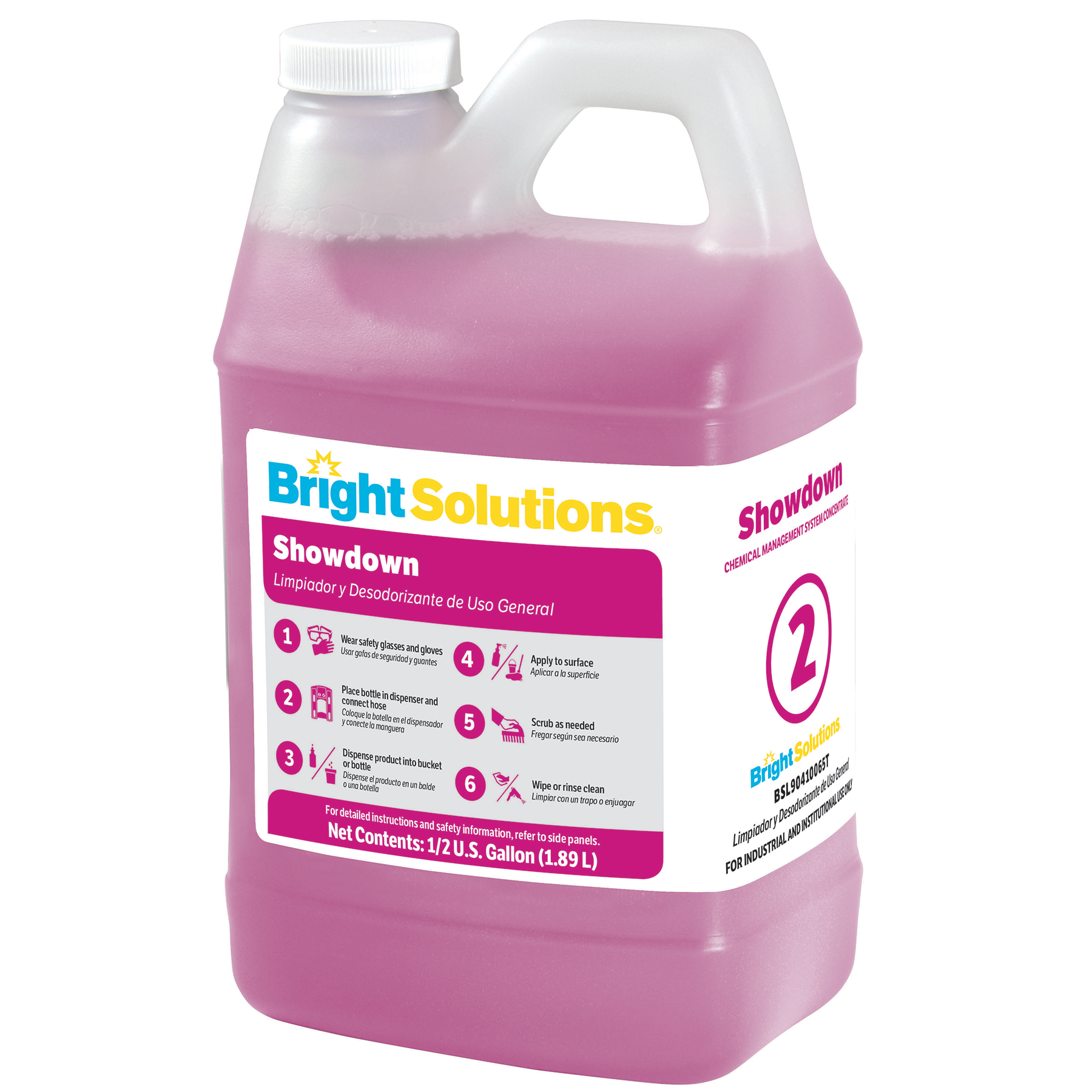 Bright Solutions® Showdown #2 All Purpose Cleaner - 4/64oz