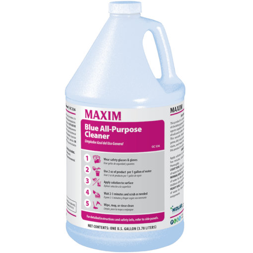 Maxim Blue All Purpose Cleaner, 1 gal. 4/cs