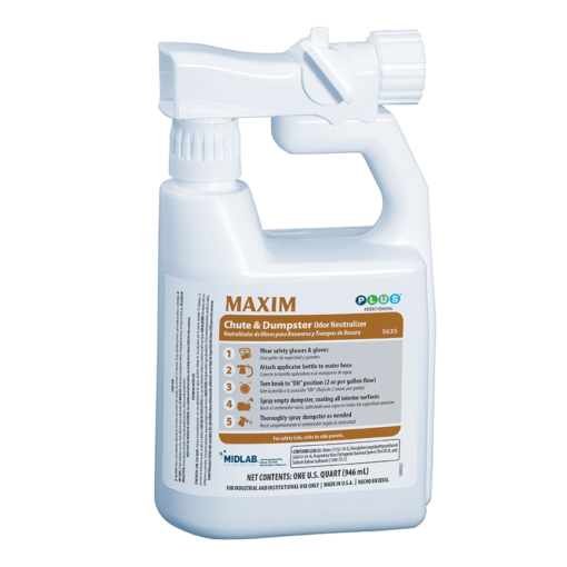 Maxim Chute & Dumpster Odor Neutralizer - Qt. 4/cs