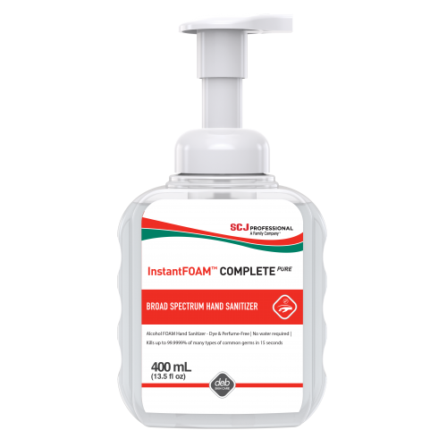 InstantFOAM™ Complete PURE TF Alcohol Hand Sanitizer 6/400ml