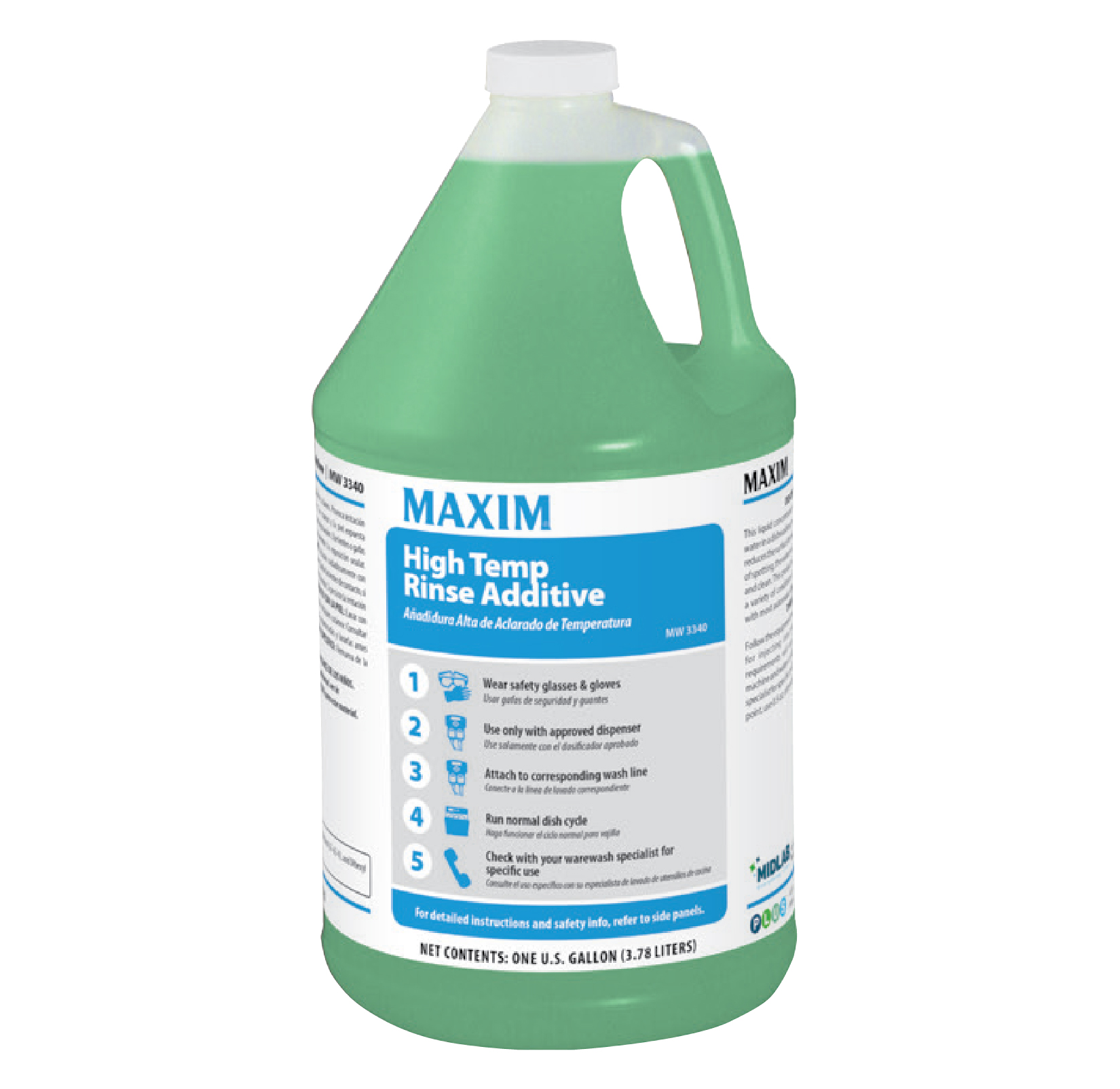 Maxim[R] High Temp Rinse Additive - Gal. 4/cs