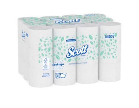 Kimberly-Clark[R] Scott[R] Coreless Bathroom Tissue -4.0x4.4. 36/cs
